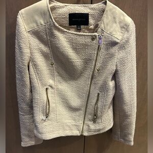 Banana Republic Textured Cream Women's Blazer